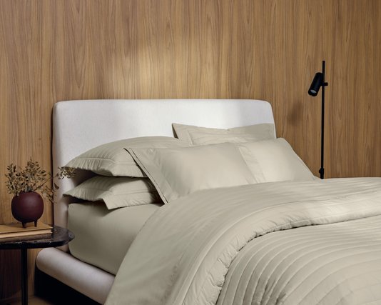Jogo De Cama Super King Novoli 300 Fios Grigio Trussardi 2,80 x 2,60 m