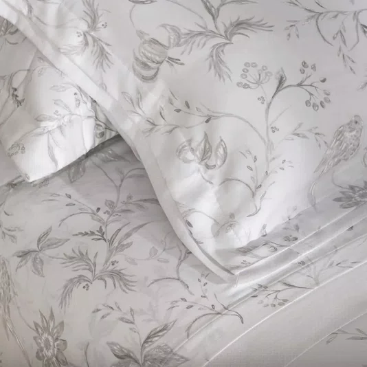 Jogo de Cama King Olimpia 300 Fios Trussardi Estampado 280cm x 280cm