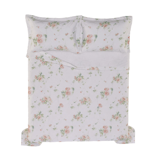 Jogo de Colcha Casal 200 Fios San Michele Trussardi Estampado