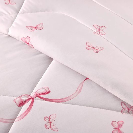 Jogo De Colcha Casal Ballerina 300 Fios Trussardi Cetim 2,40 x 2,80 m