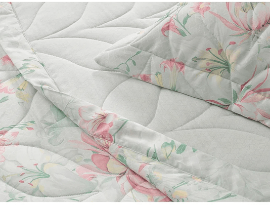Jogo de Colcha Casal Cesino 300 Fios Trussardi Estampado 2,20m X 2,50m