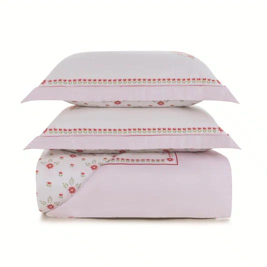 Jogo de Colcha Casal Le Collone 300 Fios Trussardi Estampado 240cm x 280cm