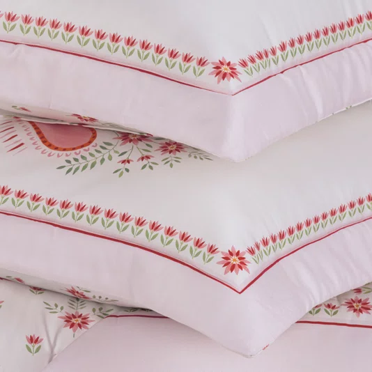 Jogo de Colcha Casal Le Collone 300 Fios Trussardi Estampado 240cm x 280cm