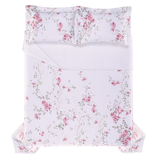 Jogo De Colcha Casal Venere 300 Fios Trussardi 2,40 x 2,80 m