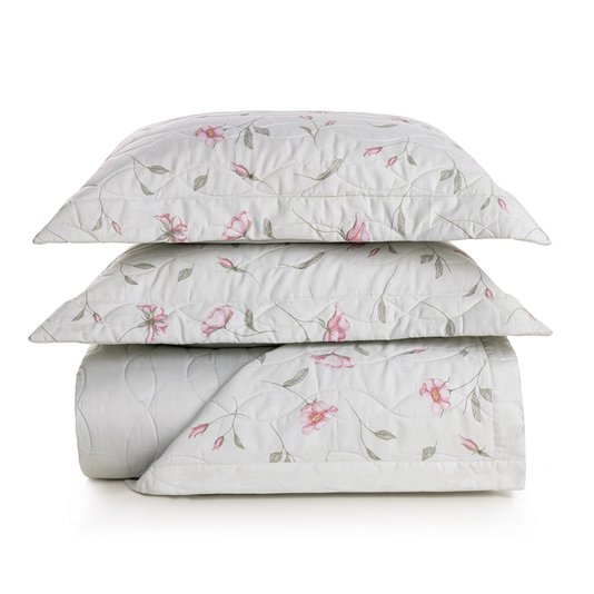 Jogo De Colcha Casal Vênus 200 Fios Trussardi 2,20 x 2,50 m