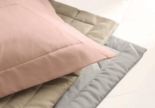 Jogo de Colcha Queen 300 Fios Palazzi Trussardi Rosa Perla