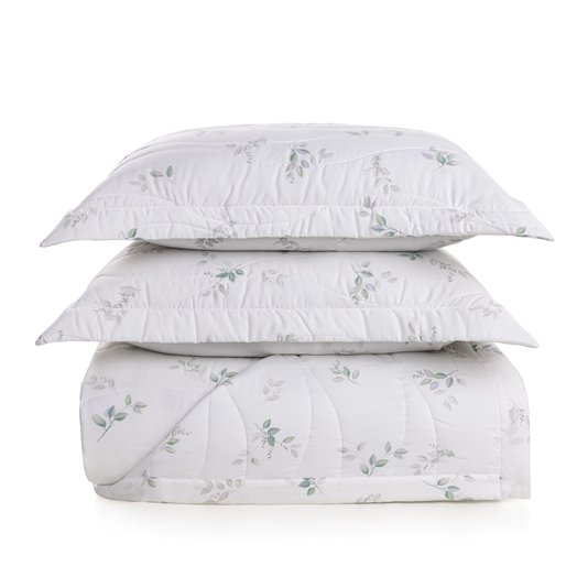 Jogo De Colcha Queen Botticelli 300 Fios Trussardi 2,60 x 2,80 m