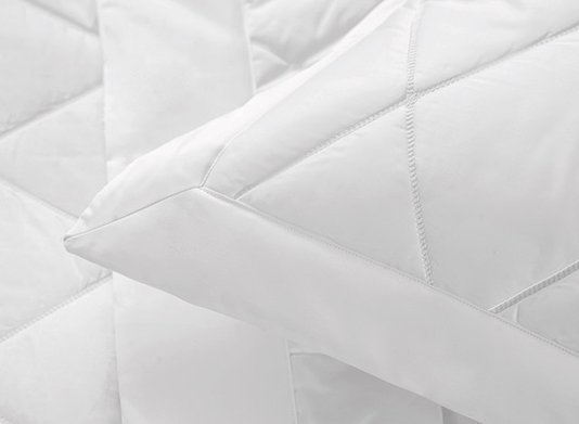 Jogo de Colcha Queen Cetim 100% Algodão Egípcio 1000 Fios Mileto Trussardi Branco/Branco