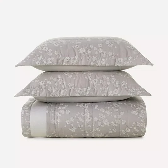 Jogo de Colcha Queen Melania 300 Fios Egípcio Karsten