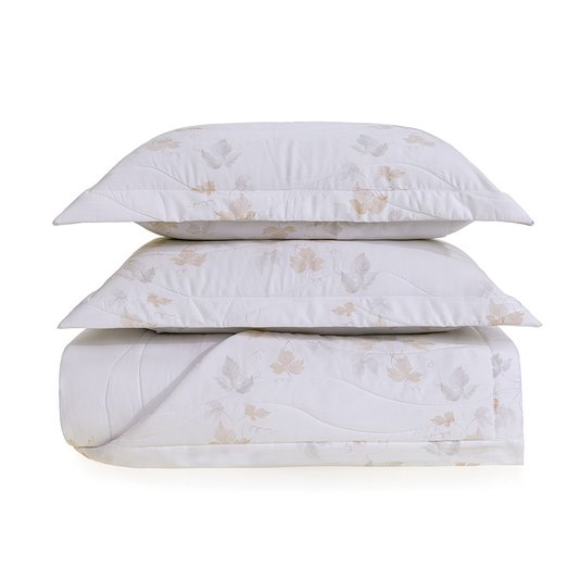 Jogo De Colcha Queen Vigneto 300 Fios Trussardi 2,60 x 2,80 m