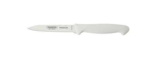 Jogo de Facas 3 Peças Lâmina Inox Premium Tramontina Branco