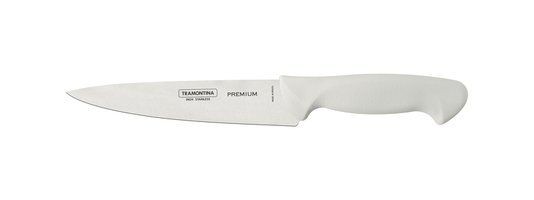 Jogo de Facas 3 Peças Lâmina Inox Premium Tramontina Branco