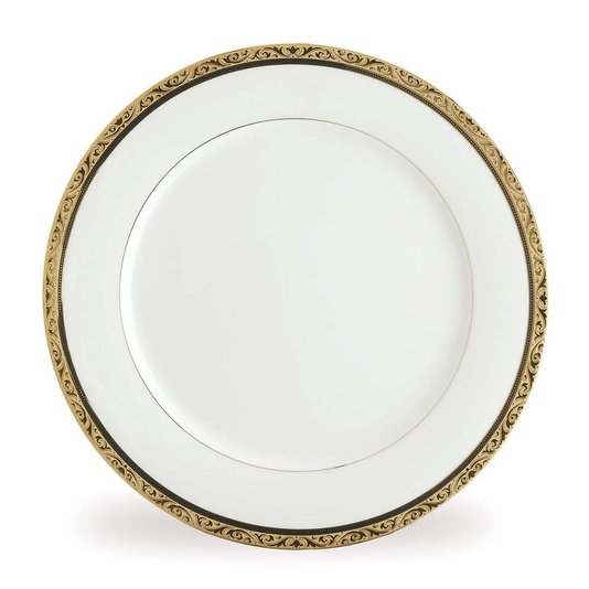 Jogo de Jantar 18 Peças Regent Gold Noritake Preto e Ouro