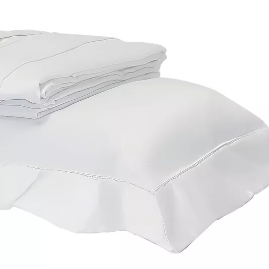 Jogo de Lençol Queen Ajour 400 Fios Artelassê Branco
