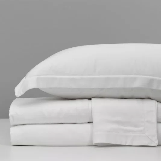 Jogo De Lençol Queen Bamboo Artelassê Branco