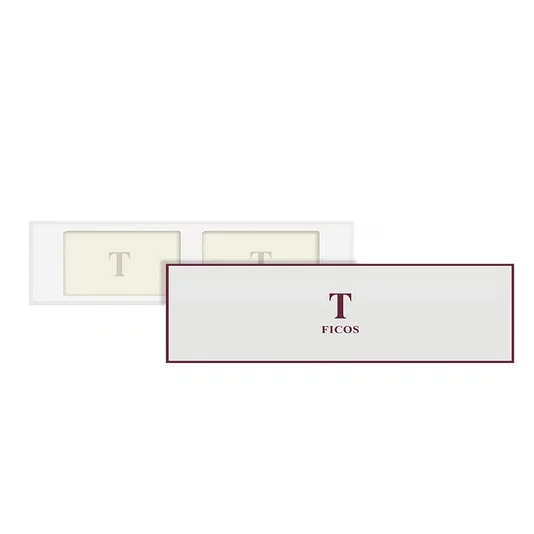 Kit 02 Sabonetes Em Barra Ficos Trussardi