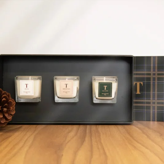 Kit 03 Velas Perfumadas La Lucce Trusardi
