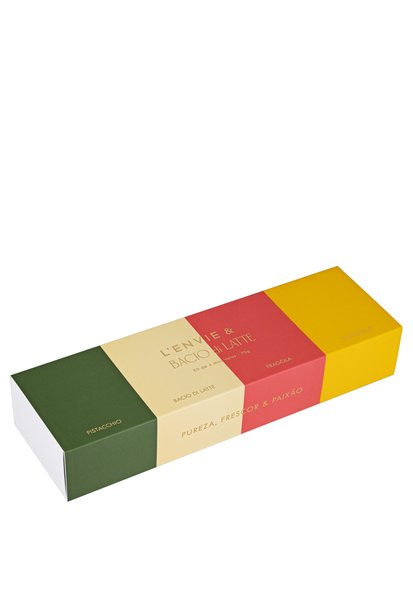 Kit 04 Mini Velas Bacio Di Latte Lenvie