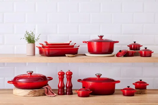 Kit 16 Peças De Jantar Vancouver Le Creuset Vermelho