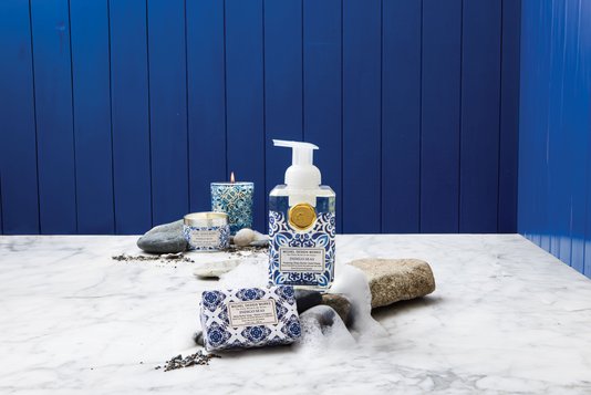 Kit 2 Peças Hidratante/Sabonete Indigo Seas Michel Design 530ml