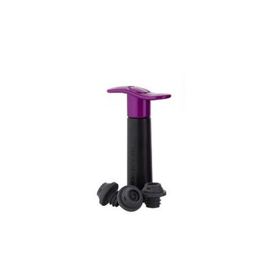 Kit 3 Peças Saca Rolha Bomba e Cooler Le Creuset Purple Shiny