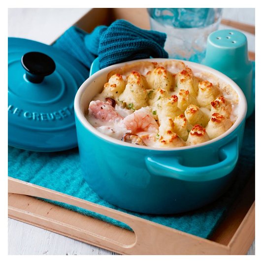 Kit 4 Mini Cocottes Azul Caribe Le Creuset