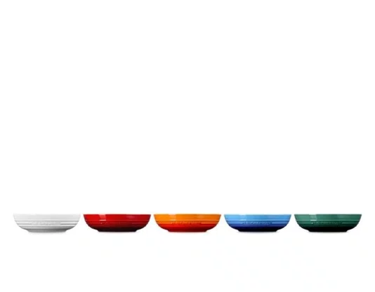 Kit 5 Pratos Fundos Le Creuset Multicolor 20 cm