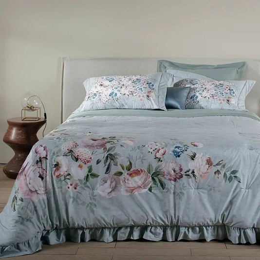 Kit Colcha Queen Allegra Buddemeyer Luxus 2,80x2,60