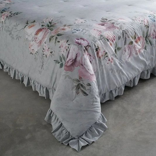 Kit Colcha Queen Allegra Buddemeyer Luxus 2,80x2,60