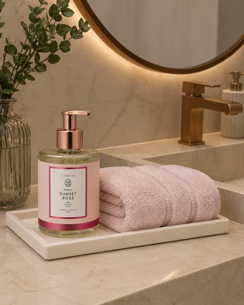 Kit Presente Lavabo Rosé