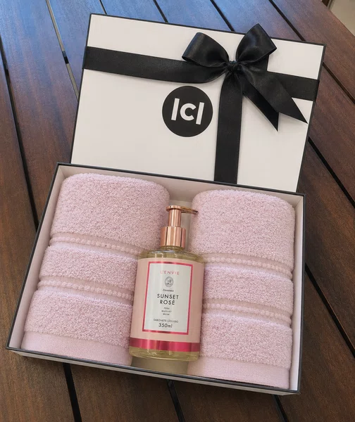 Kit Presente Lavabo Rosé