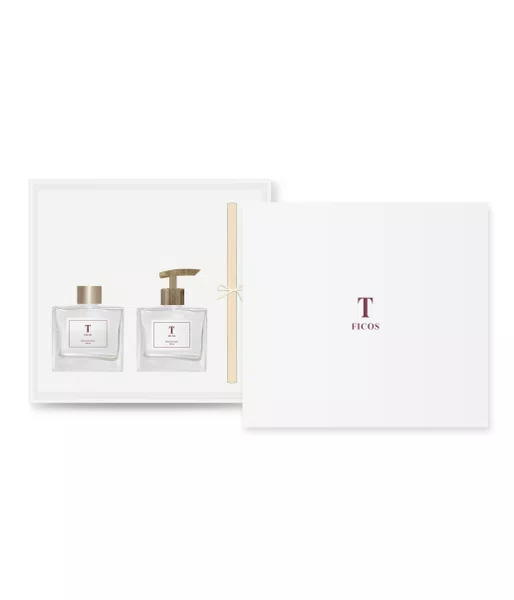 Kit Presente Oleo Difusor e Sabonete Trussardi Ficos