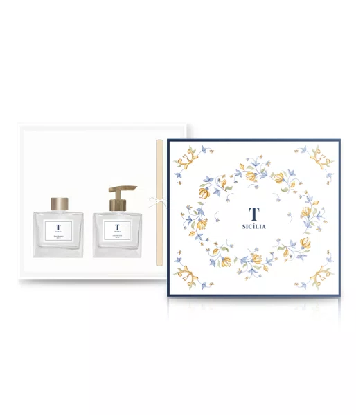 Kit Presente Oleo Difusor e Sabonete Trussardi Sicilia