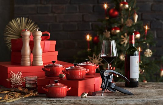 Kit Saca Rolhas Alavanca e Corta Cápsulas Le Creuset Matte Black