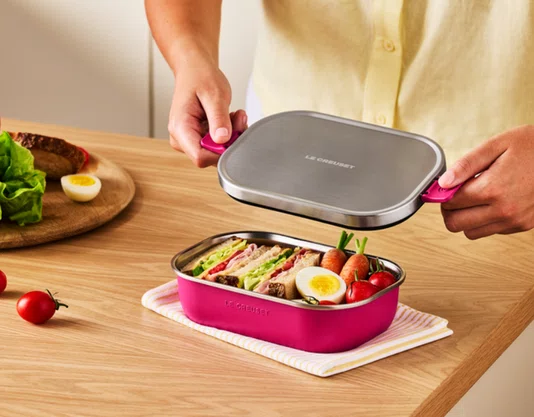 Lancheira On The Go Le Creuset Berry 900 ml