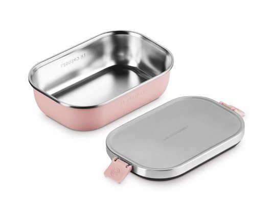 Lancheira On The Go Shell Pink Le Creuset 900 ml