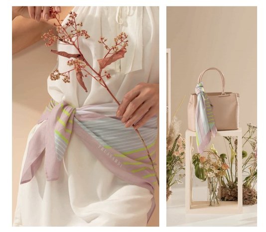 Lenço Farmesi 100% Viscose M Trussardi