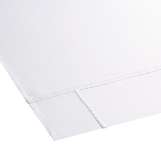 Lençol de Cima Athena Queen 500 Fios Yves Delorme Branco 2,40x2,95m