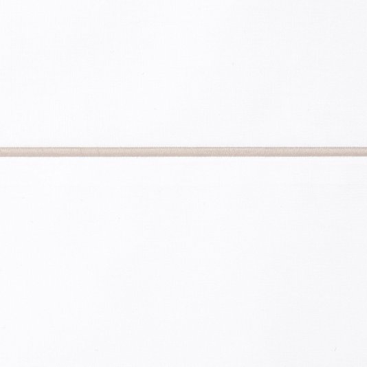 Lençol de Cima Flandre Super King 200 Fios Algodão Orgânico Yves Delorme Bege Pierre 2,70x2,95m
