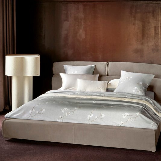 Lençol de Cima Queen Almond Flowers 300 Fios Boss Home Estampado 240cm x 300cm