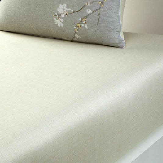Lençol de Cima Queen Almond Flowers 300 Fios Boss Home Estampado 240cm x 300cm