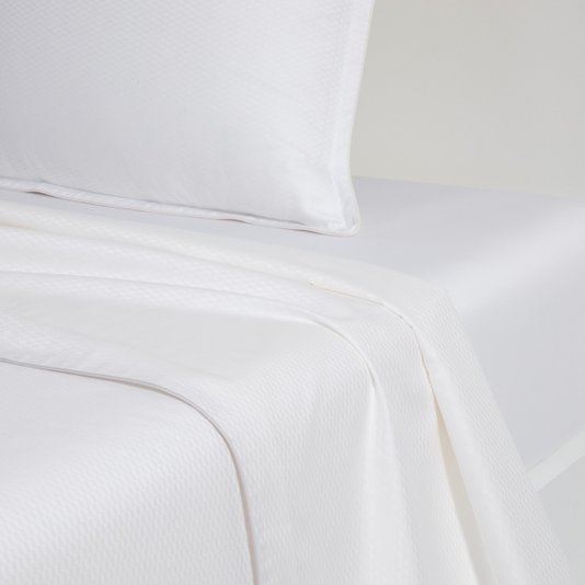 Lençol de Cima Queen Loft 300 Fios 2,40 x 3,00 Boss Home Branco