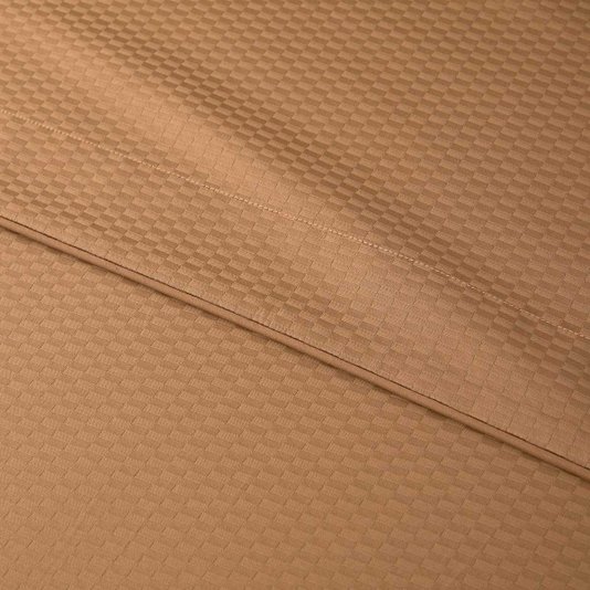 Lençol de Cima Queen Loft 300 Fios Boss Home Camel 240cm x 300cm