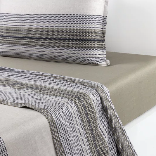 Lençol de Cima Queen Modernist Stripes Boss Home
