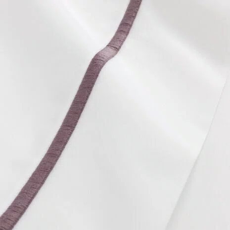 Lençol de Cima Super King Athena 500 Fios Yves Delorme Iris 270cm x 295cm