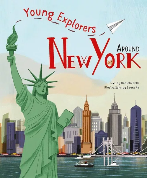 Livro Around New York: Young Explorers - Daniela Celli Queen Books