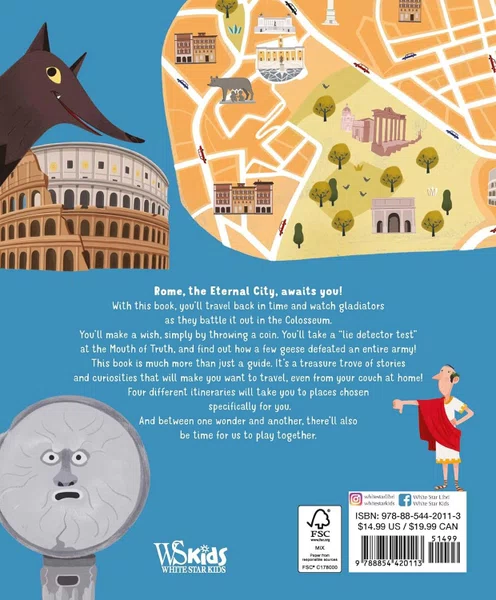 Livro Around Rome - Daniela Celli Queen Books