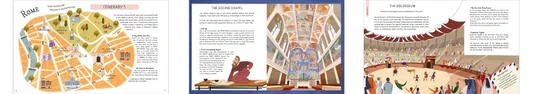 Livro Around Rome - Daniela Celli Queen Books