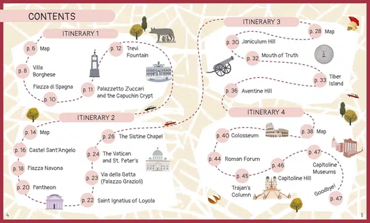 Livro Around Rome - Daniela Celli Queen Books
