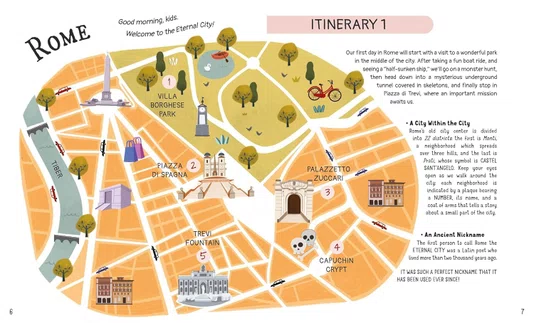 Livro Around Rome - Daniela Celli Queen Books